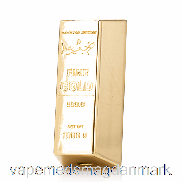 Vape Uden Nikotin Hamilton Devices Guldbarre 510 Batteri Guld
